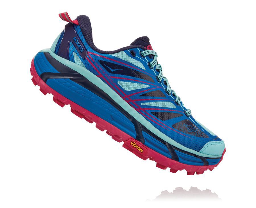 Chaussure Trail Hoka One One Mafate Speed 2 Femme - Bleu Marine - LXR-915472